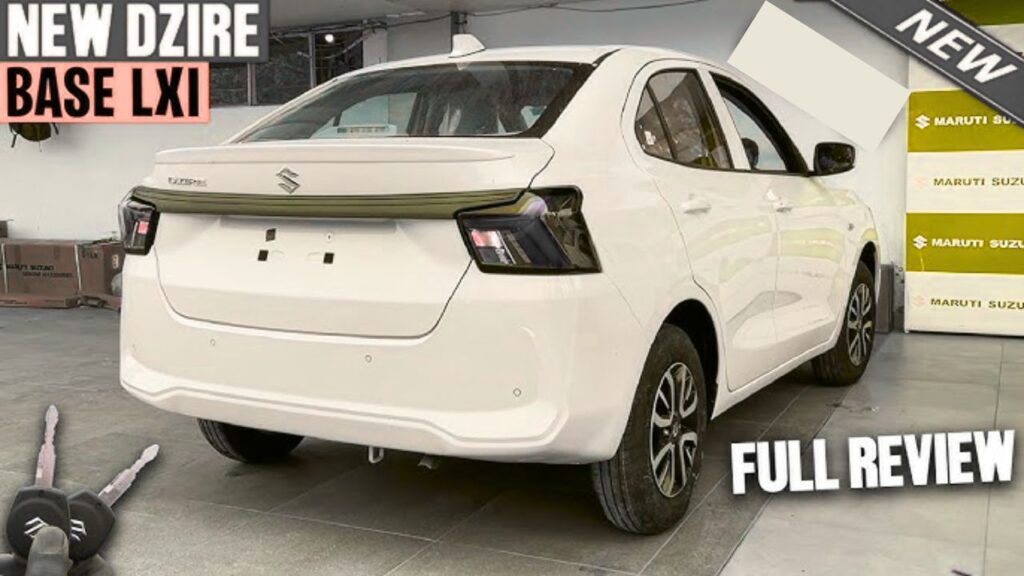 New Maruti Suzuki Dzire 2025