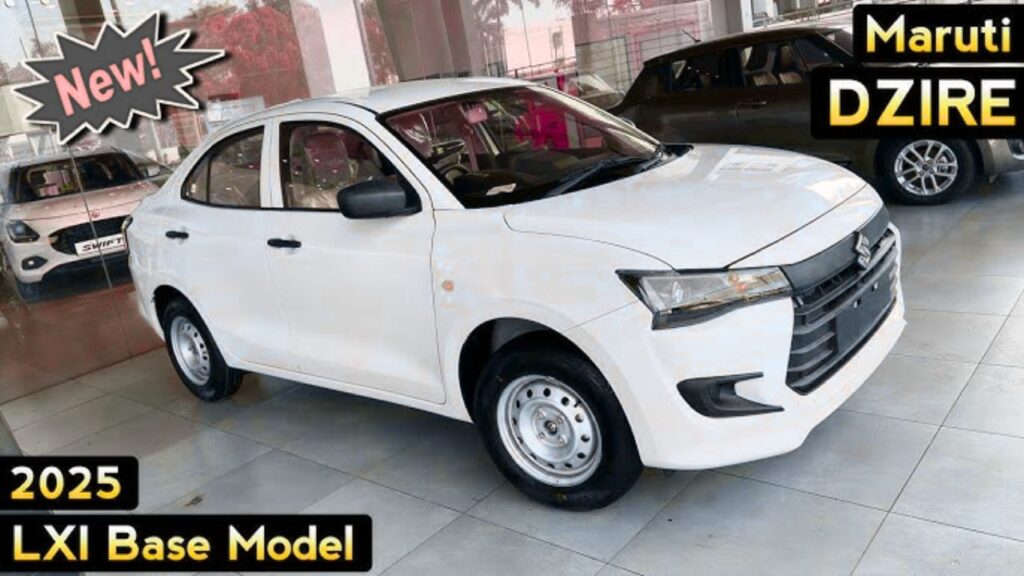 New Maruti Suzuki Dzire 2025